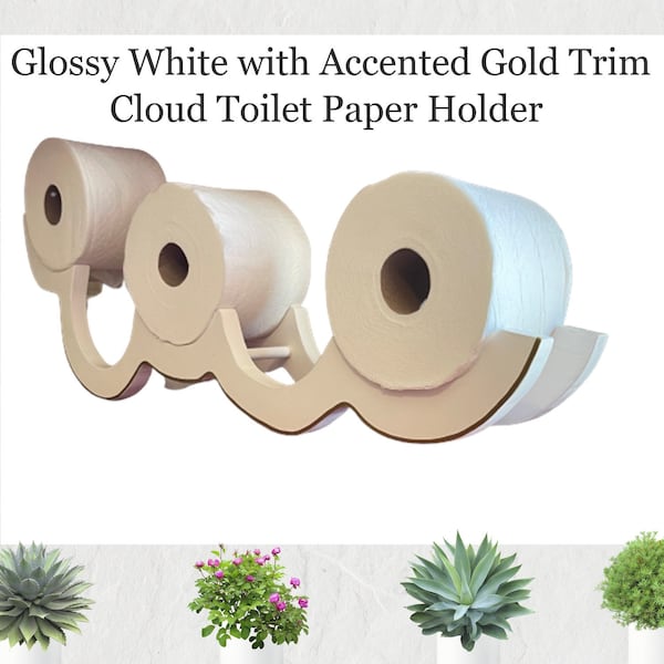 Cloud Toilet Paper Holder - Etsy