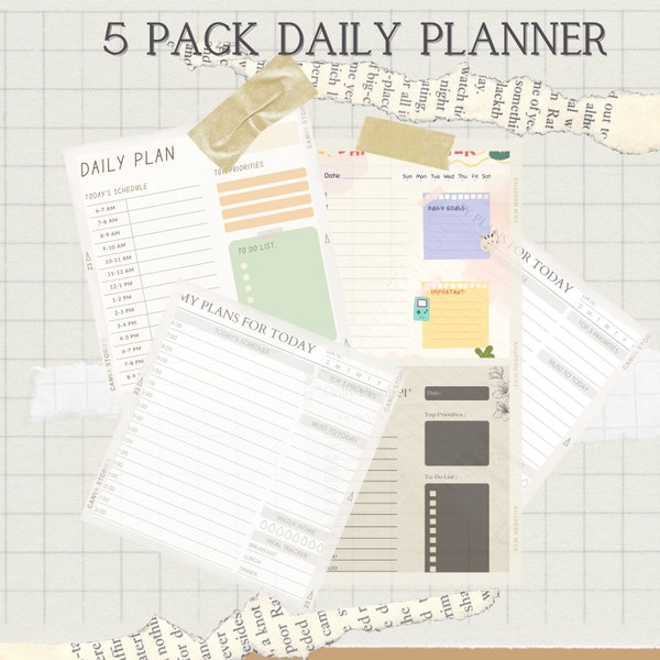 Planner Kate Etsy