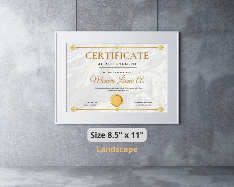 Blank Certificate Design, Editable Certificate, Graduation Certificate ...