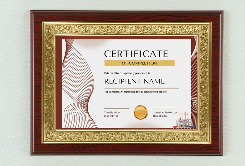 construction-certificate-of-completion-completion-template