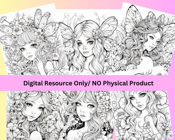 37 Fairytale Princess Coloring Pages for Kids and Adults, Printable ...