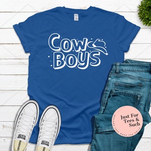 Cowboys Mascot Back to School First Day Teacher Shirt PNG File DIGITAL File Only. NO Physical Product