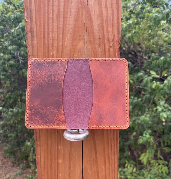 bifold leather wallet
