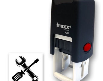 Traxx 9021 14 x 14mm Loyalty Stamp - Spanner
