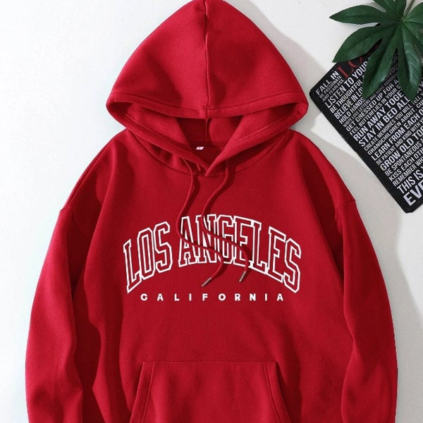 Los Angeles Hoodie - Etsy