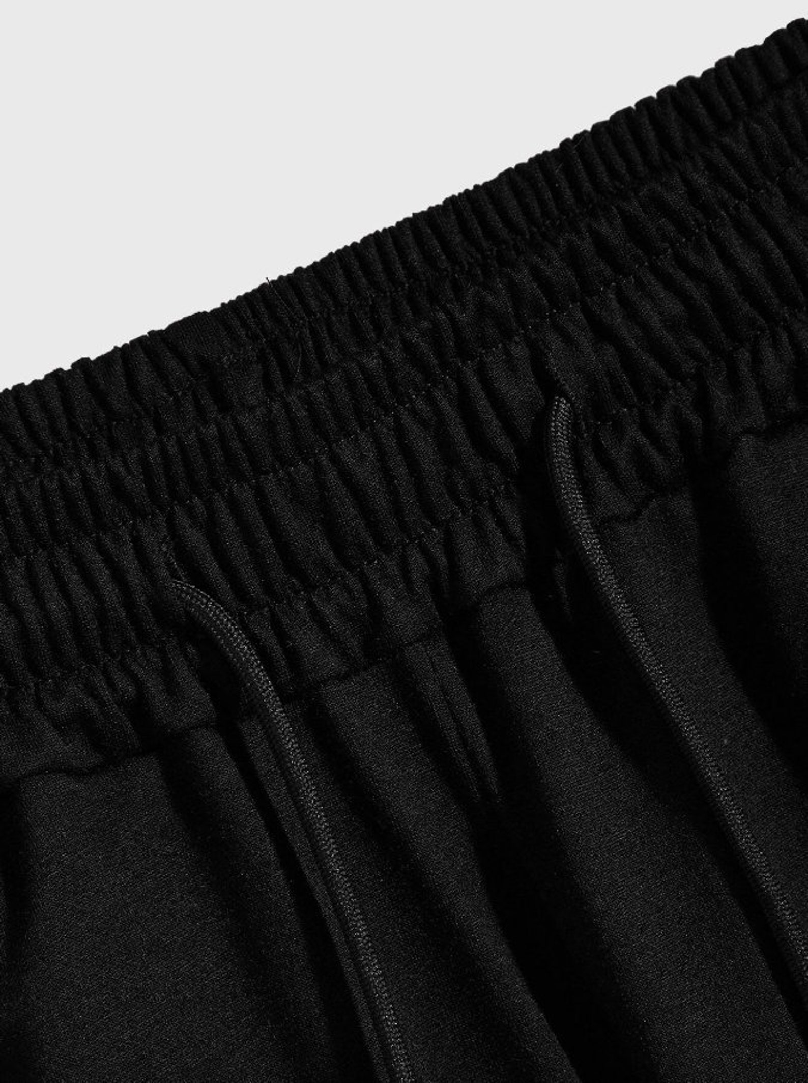 Guys White Striped Black Drawstring Shorts 7 Inseam Mesh Etsy