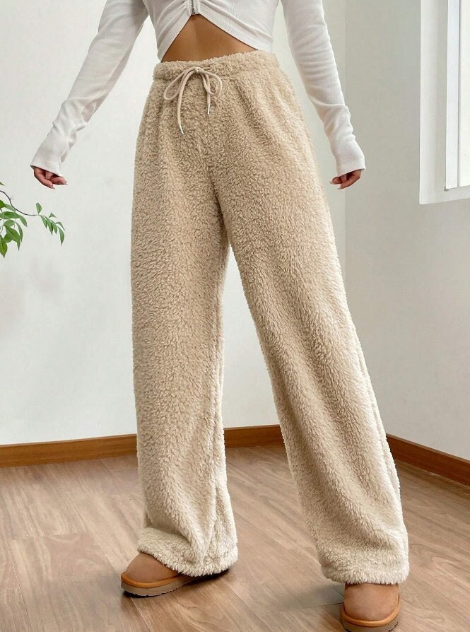 Fuzzy Pajama Pants 