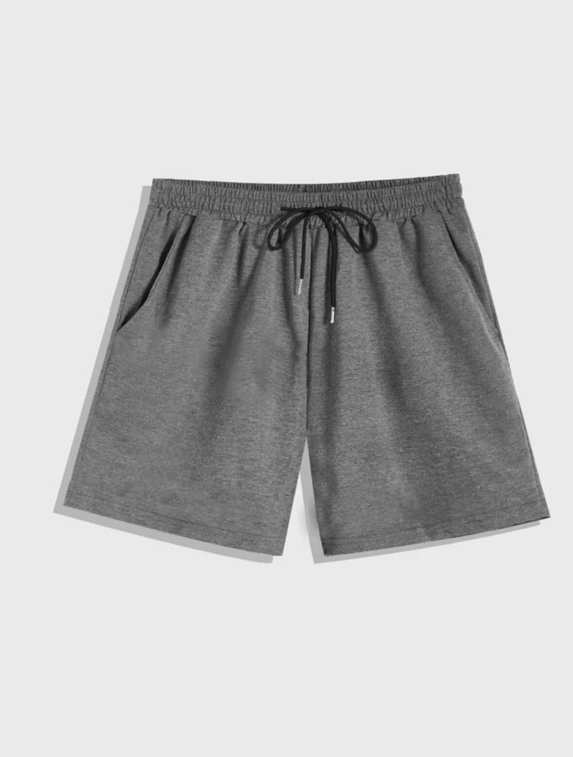 Mens Drawstring Waist Solid Track Shorts - Etsy