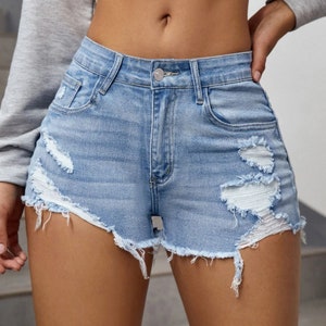 Rip jean shorts 2025