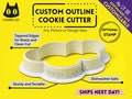 Express Custom Cookie Cutter, Personalized Fondant cutter, Any shape Cookie Cutter, Custom design, Dishwasher safe product logo