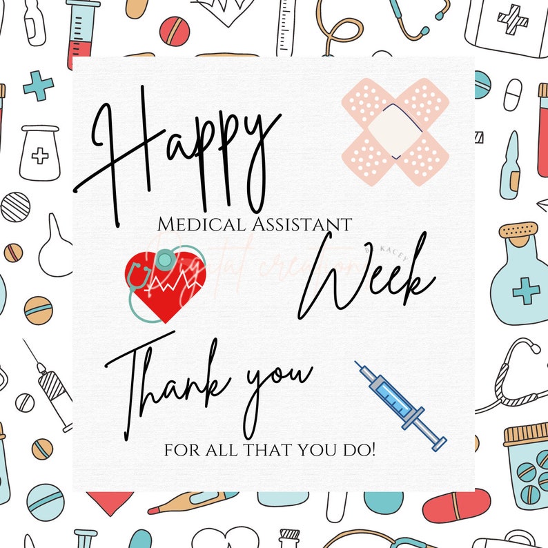 Happy Medical Assistant Week 2024 Images Darcy Elsbeth