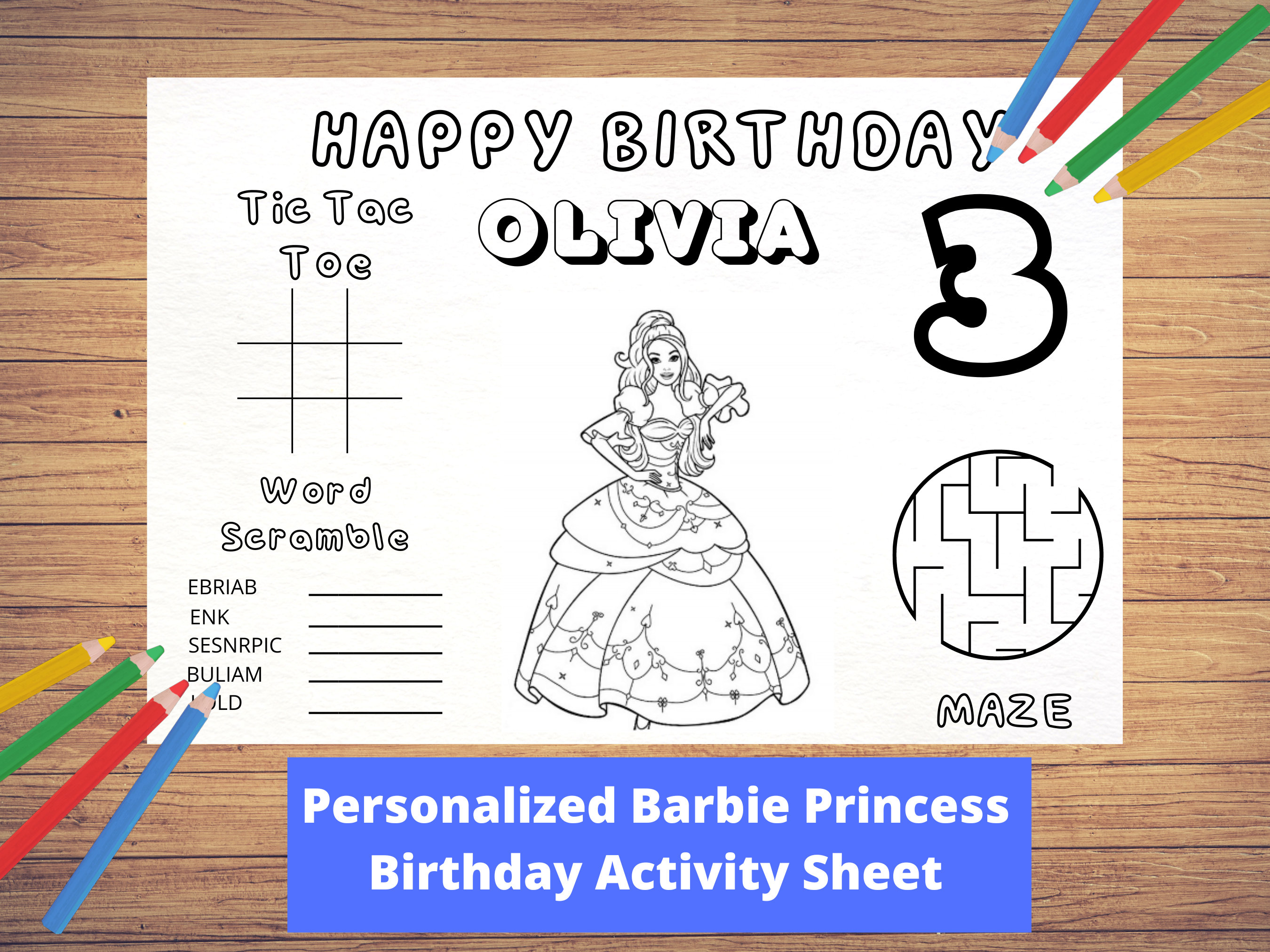 Barbie Maze Printable | ubicaciondepersonas.cdmx.gob.mx