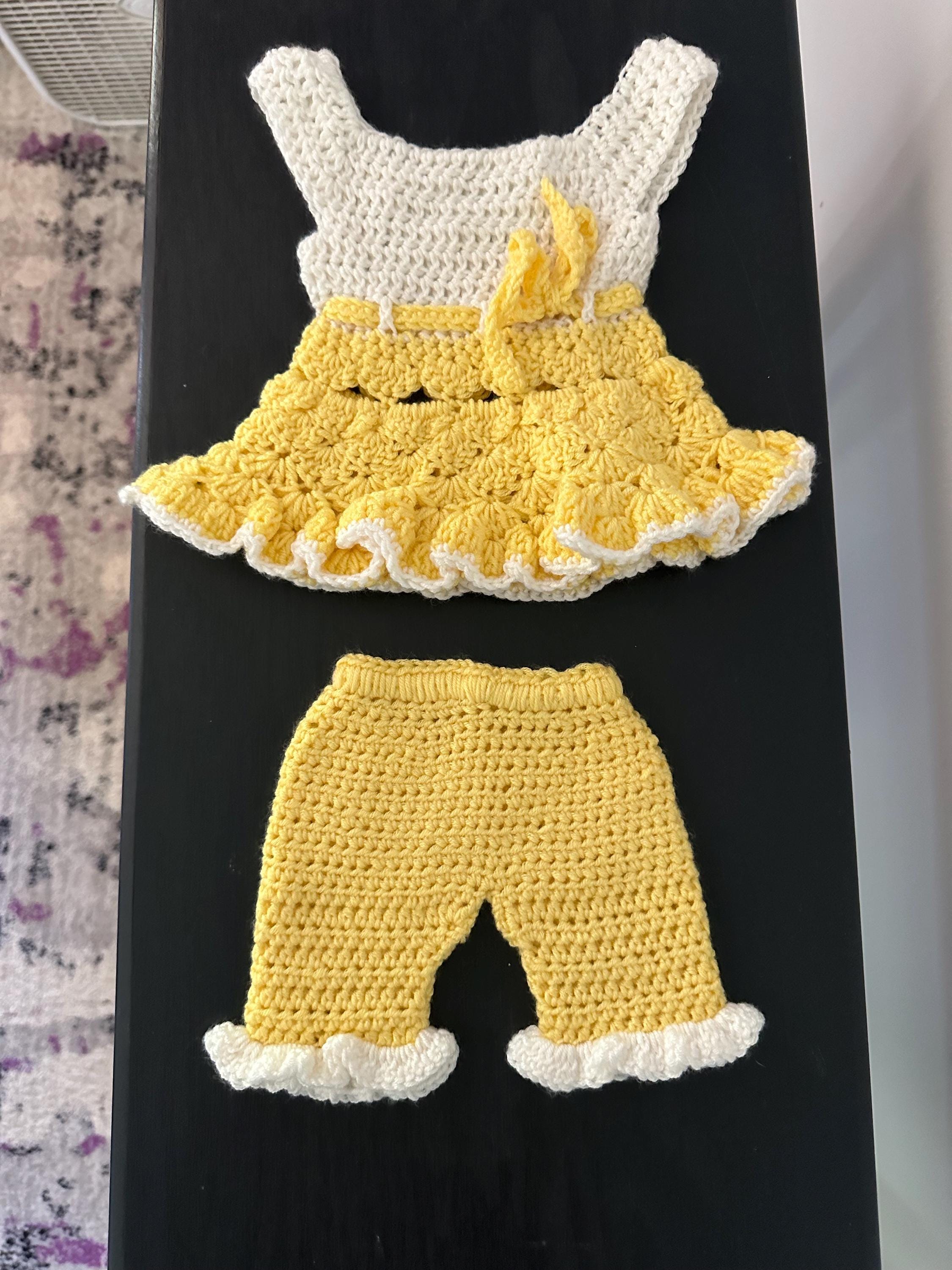 Baby Girl Dress and Pants - Etsy