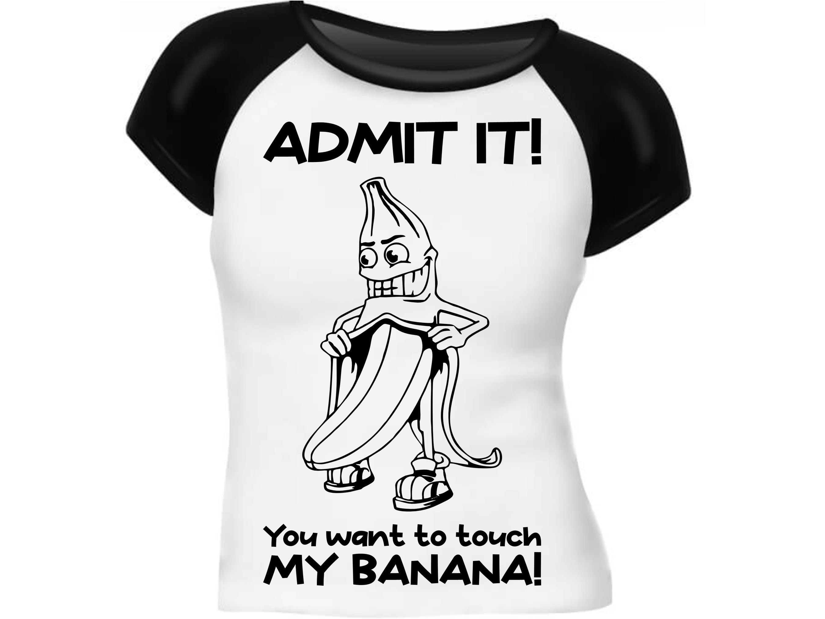 bananaさん専用ページ Banana Flasher - Admit It! You Want to Touch My Banana - SVG PNG