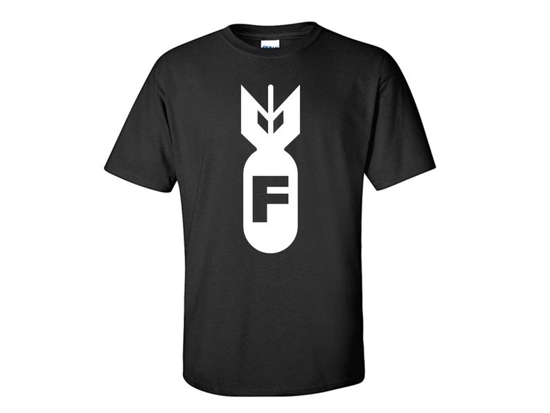 F-Bomba - fbomb - bomba - descarga digital instantánea - svg - eps - png - jpg - pdf - cricut - diseño - silhouette - corte de vinilo - calcomanía imagen 2