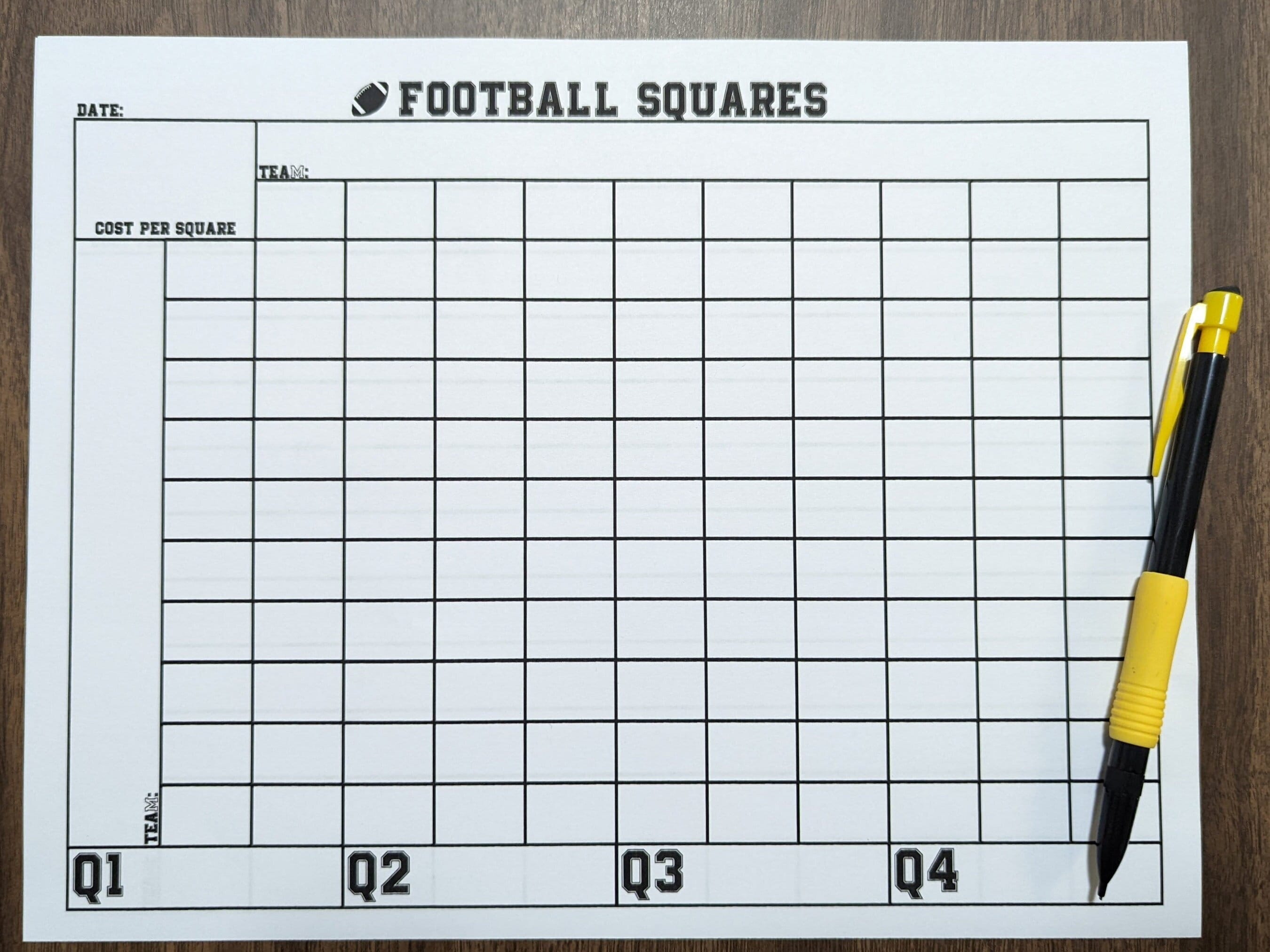 squares game betting