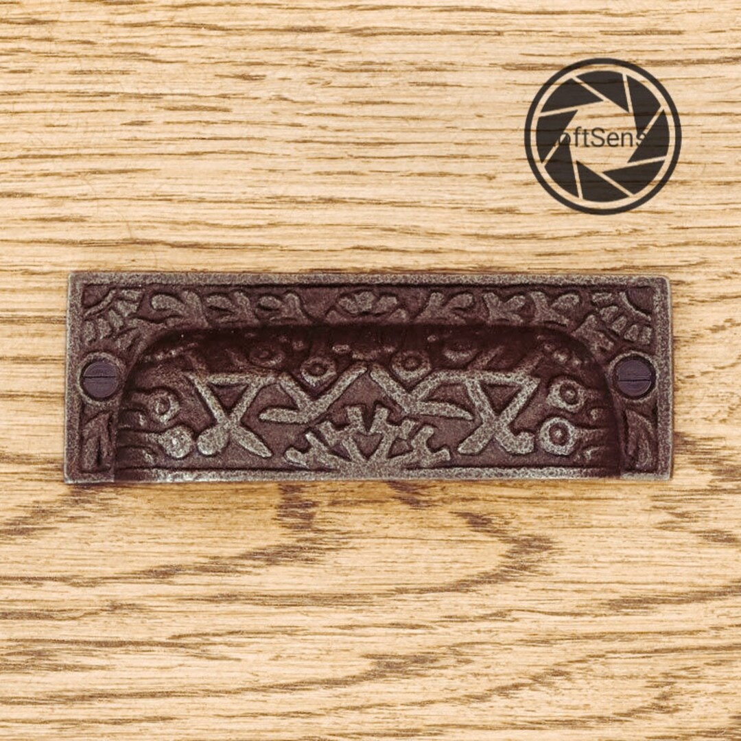Rustic Pull Handle Rustic Furniture Handle, Pull Handle, Retro Drawer Handle, Cabinets ...