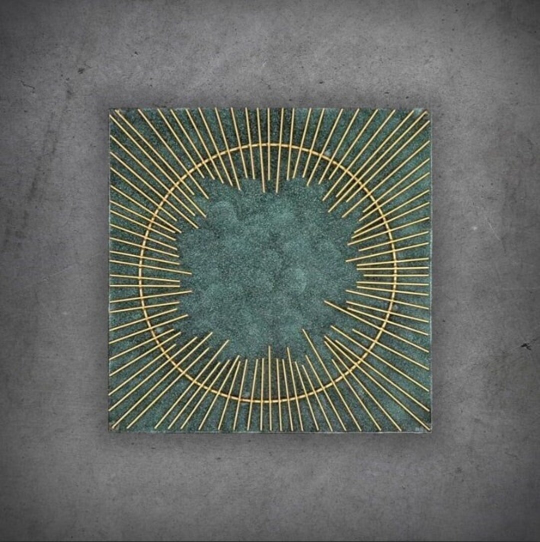 3D Industrial Metal Wall Art Modern Wall Paint Loft Wall Etsy