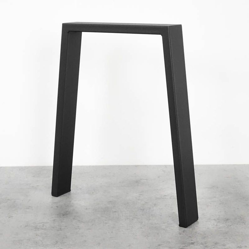 2x Metal Dining Table Legs Steel Legs DIY Kitchen Farmhouse Etsy