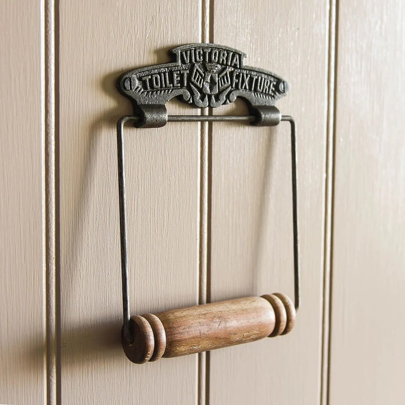 Toilet Paper Roll Toilet Holder Rustic Vintage Antique Roll - Etsy