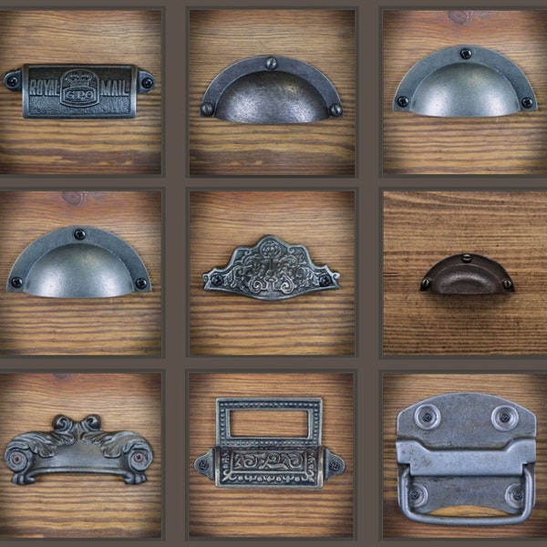 Retro Drawer Pulls Etsy