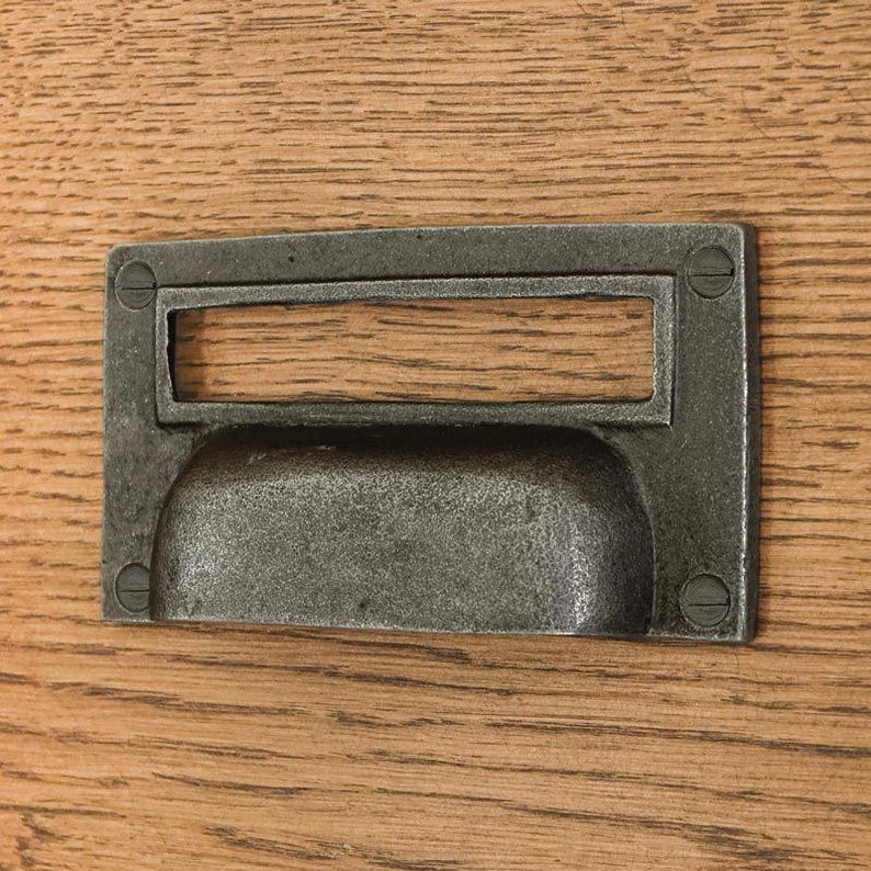 Tiradores y manijas de cajón estilo concha – Herrajes para gabinetes de hierro fundido, 27 diseños vintage imagen 17