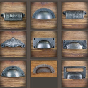Maniglia per mobili, maniglia in ghisa, maniglia per armadi e porte, pomolo rustico industriale, cassetto per credenza, maniglia antica, retrò, vintage