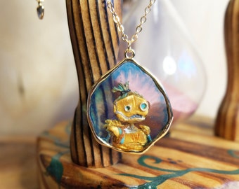 OOAK FCG - Fresh Cut Grass pendant