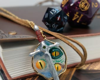 OOAK Fjord Stone - Star Razor Uk'otoa Pendant