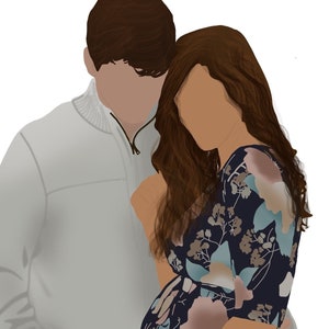 Custom Faceless Portrait
