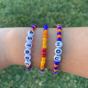 Houston Astros Bracelets Set of 3