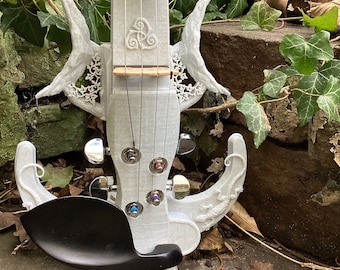 3D printed electric violin Marble elektrische Geige