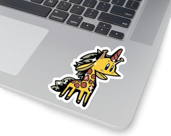 Girafficorn Sticker | Giraffe Unicorn | Baby Safari Animal