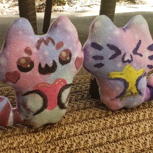 PDF Sewing Pattern - Kawaii Internet Cat Plush Sewing Bundle - Crafting Tutorial - How-To