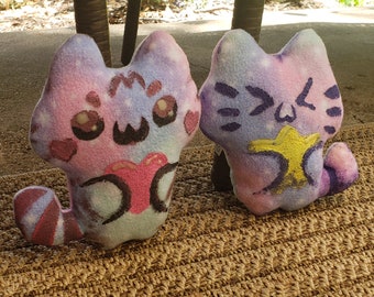 Modello di cucito PDF - Pacchetto di cucito di peluche Kawaii Internet Cat - Tutorial di artigianato - Come fare