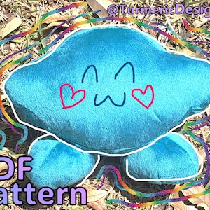 PDF Sewing Pattern - Iconic Friend Plush - Crafting Tutorial - How-To