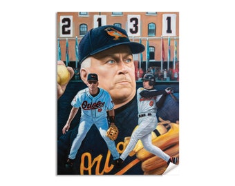 Cal Ripken Jr. Poster MLB Baseball 