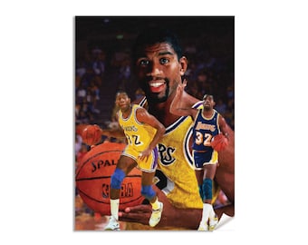 アービン・マジック・ジョンソン ロサンゼルス・レイカーズ NBA