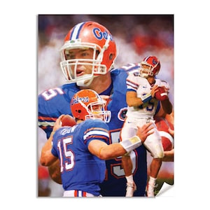 Tim Tebow Florida Gators NCAA College Football Quarterback Art Print 1AM3 Choices 8x10-40x50