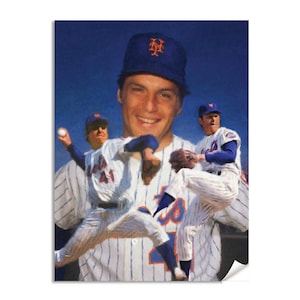 Tom Seaver NY New York Mets MLB Baseball Pitcher Art Print 1AM3 Choices 8x10-40x50