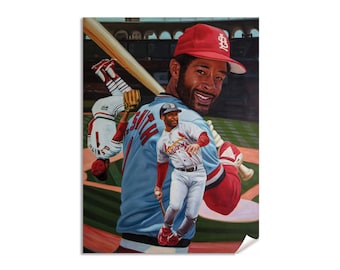 Ozzie Smith St Louis Cardinals MLB Baseball Shortstop Wizard Art Print 1AM3 Choices 8x10-40x50