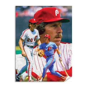 Mike Schmidt 3rd Base Philadelphia Phillies MLB Baseball Hall of Fame Art Print 1AM3 Choices 8x10-40x50