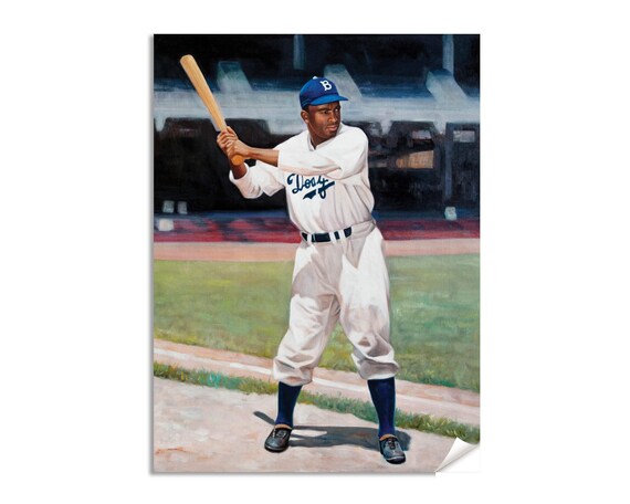 Jackie Robinson Brooklyn Los Angeles Dodgers MLB Baseball 1st