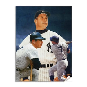 Mickey Mantle New York Yankees NY MLB Baseball Outfielder Art Print 3AM3 Choices 8x10-40x50