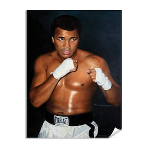 Muhamad Ali Cassius Clay Heavyweight Champion Boxing The Greatest Boxer Art Print Ri1c Choices 8x10-40x50