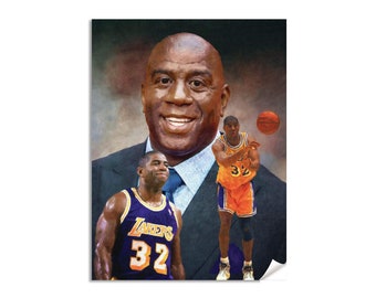 アービン・マジック・ジョンソン LA レイカーズ ロサンゼルス NBA