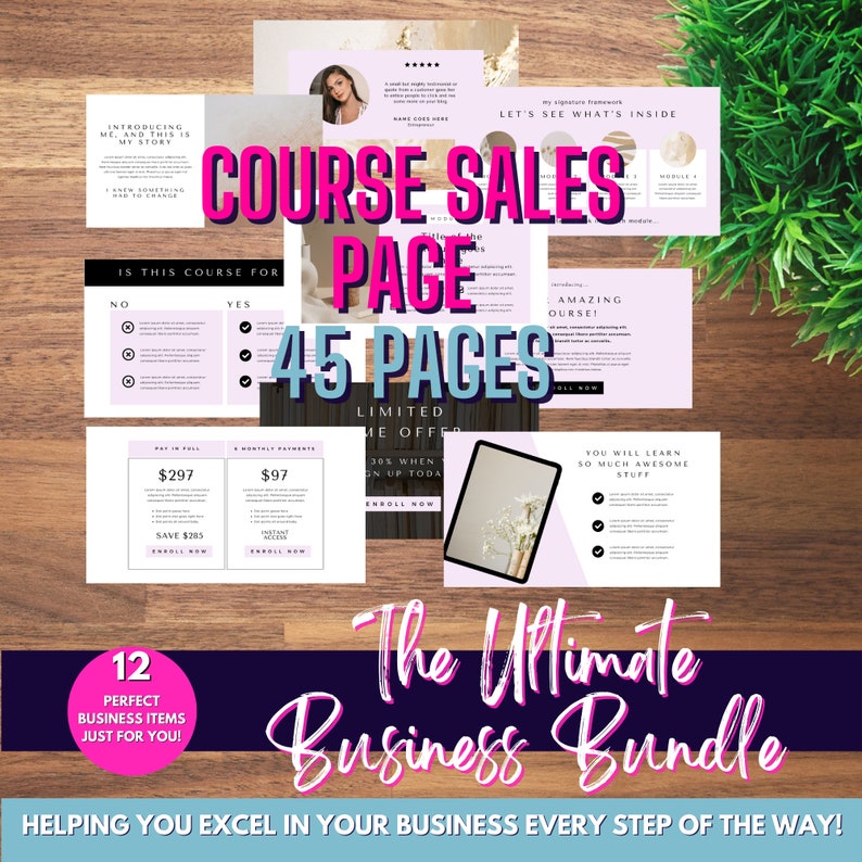 Ultimate Coaching Business Digital Package Etsy