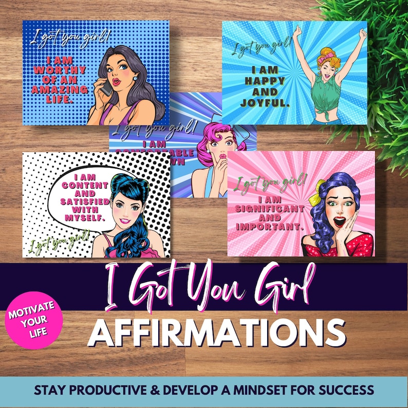 Positive Affirmations for Teens Digital Printables - Etsy