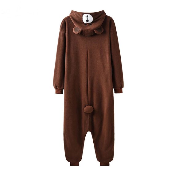 TEDDY BEAR Onesies for Adults Bear Costume Onesie Costume for