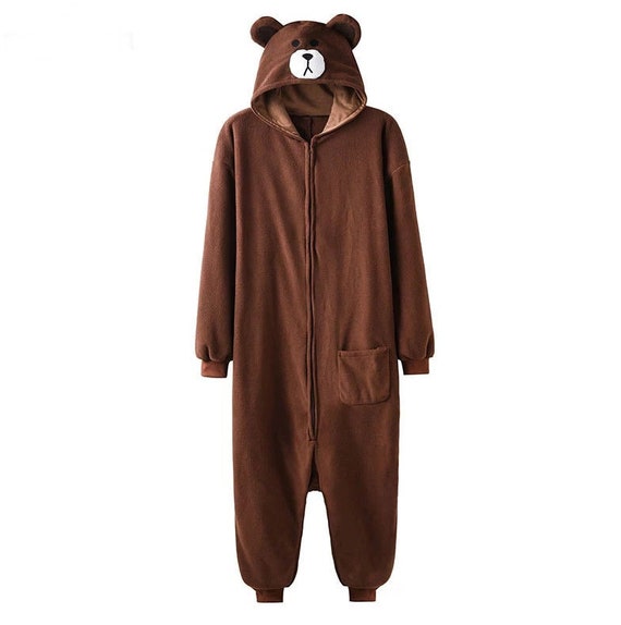 schapen Metropolitan Reageren TEDDY BEAR Papa Costume Onesie Costume for Adults Winter - Etsy